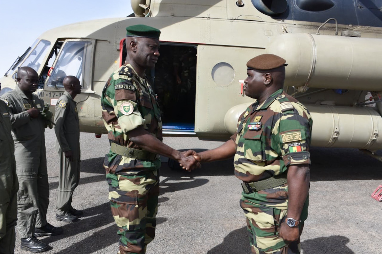visite de la Zone militaire n°4 : le CEMGA Oumar Wade salue la vigilance des troupes et annonce un renforcement sécuritaire
