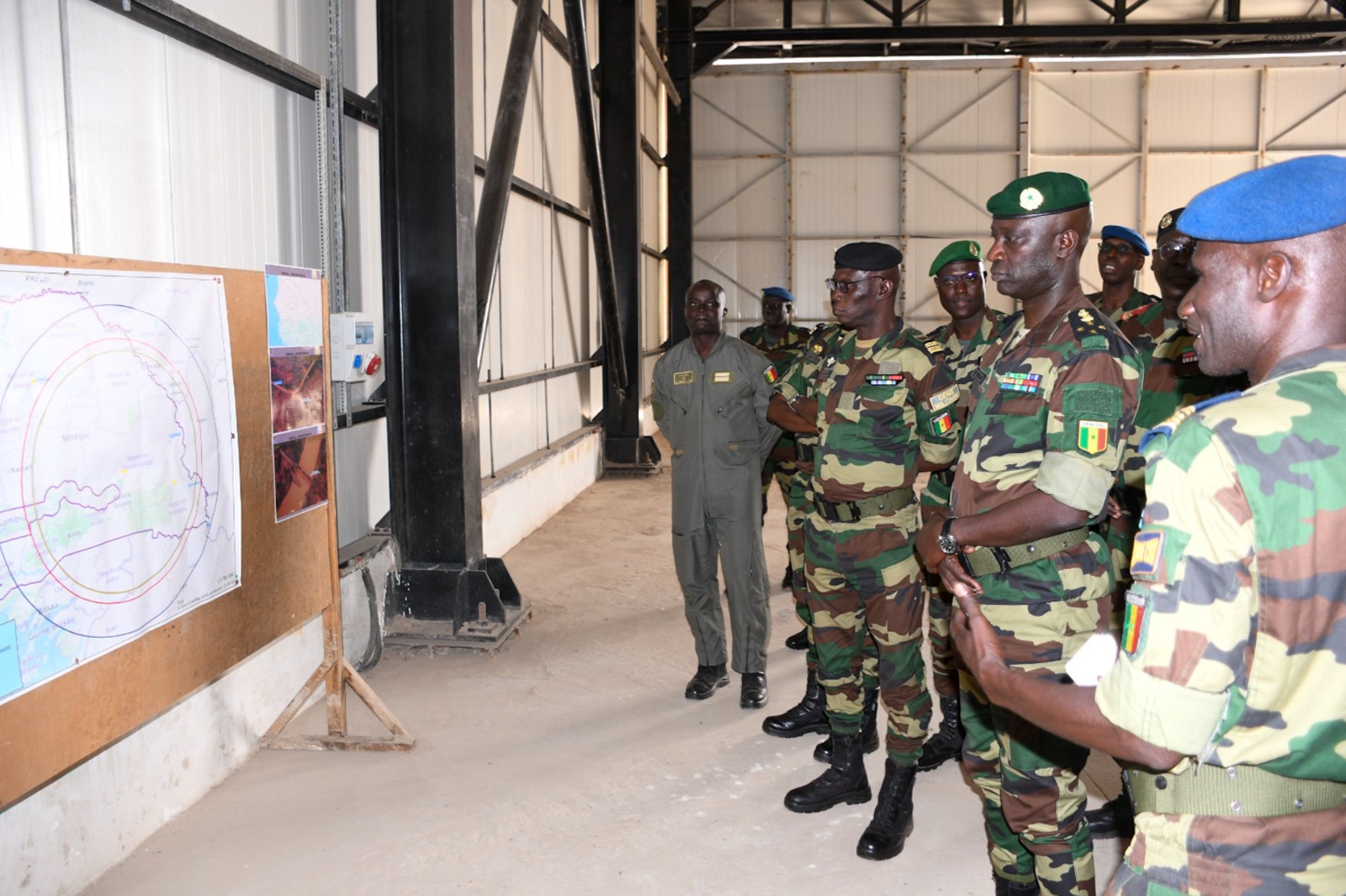 visite de la Zone militaire n°4 : le CEMGA Oumar Wade salue la vigilance des troupes et annonce un renforcement sécuritaire
