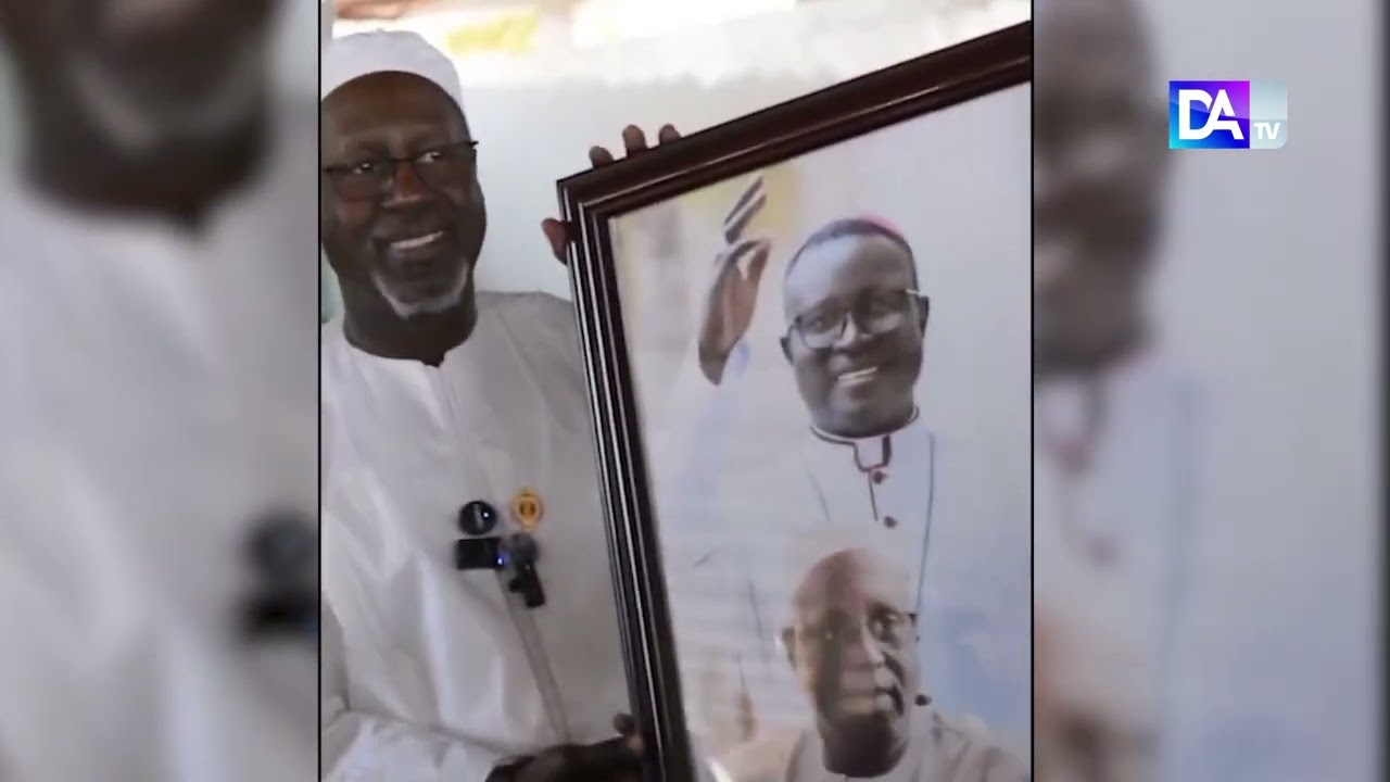 Cohésion sociale : Abdou Karim Sall accueille Monseigneur André Gueye à la paroisse de Mbao