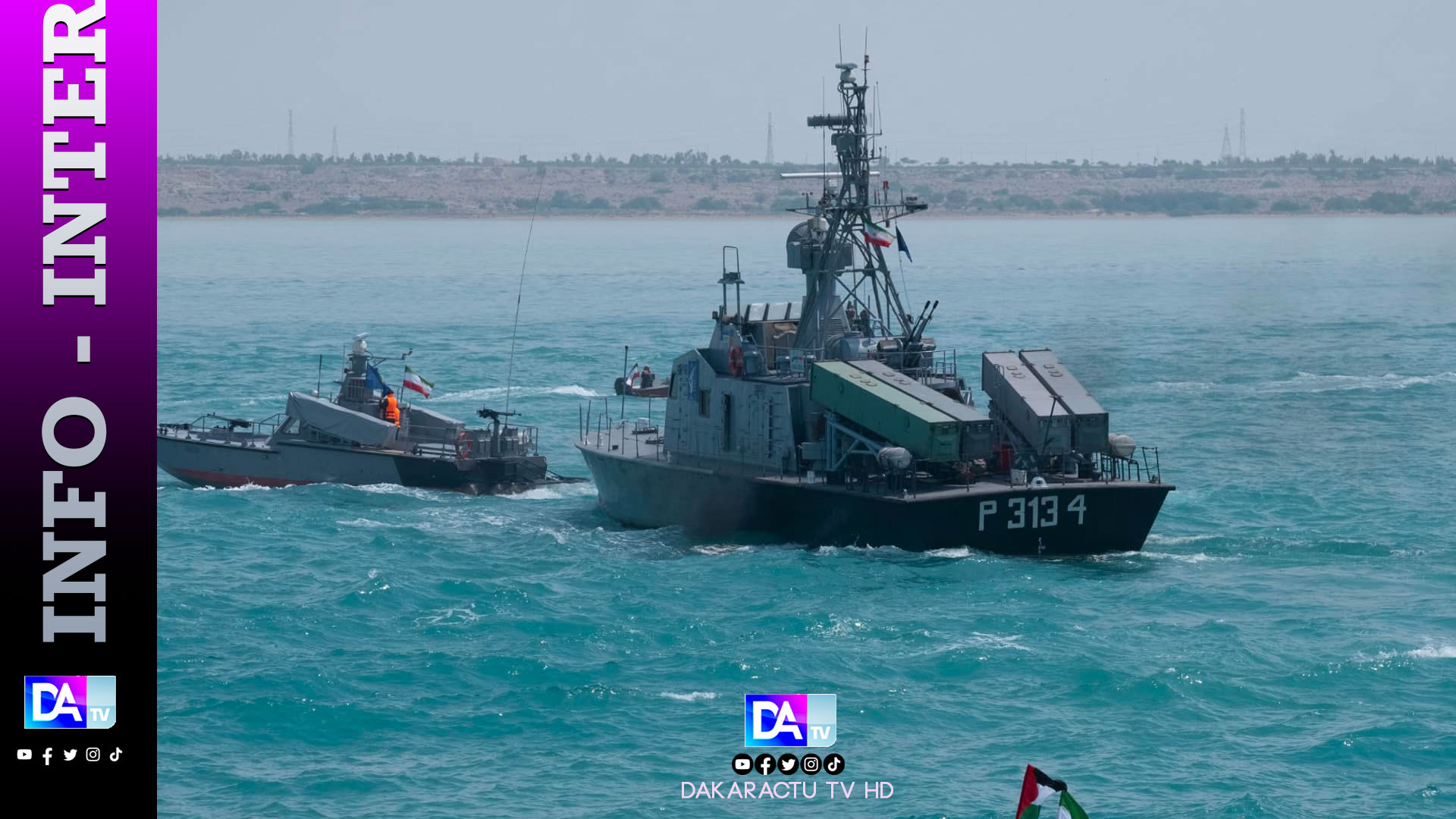 L'Iran menace de fermer Ormuz si les Etats-Unis ne lèvent pas leur blocus