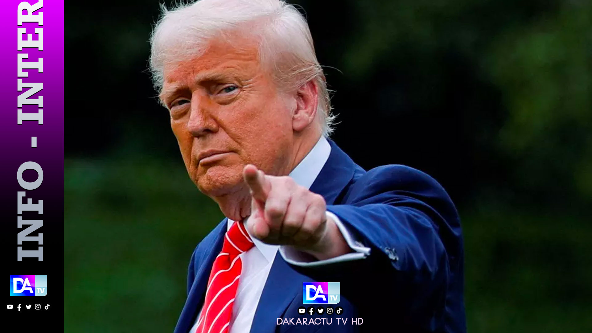 Trump dit que l'uranium iranien sera "rapporté aux Etats-Unis"