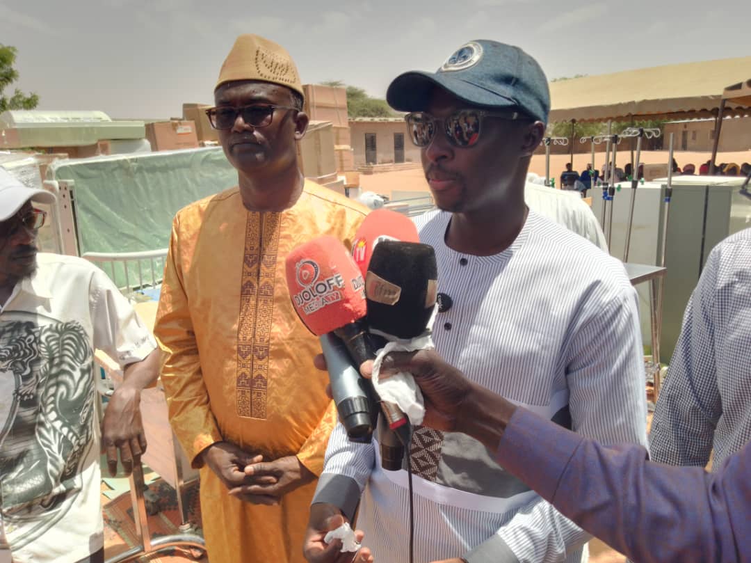 Mbéyène : réception d’un important lot de matériel médical, les populations exposent leurs doléances