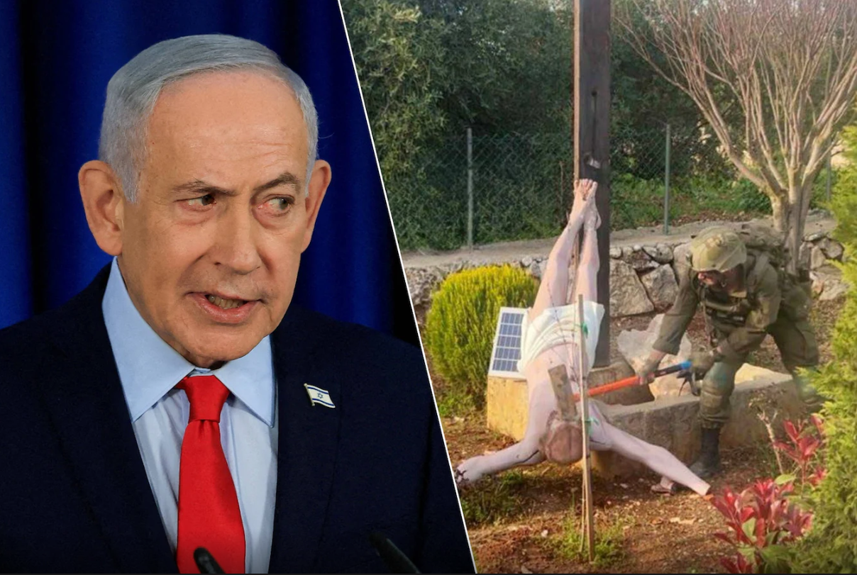 Statue de Jésus frappée par un soldat israélien: Netanyahu promet des “mesures sévères”