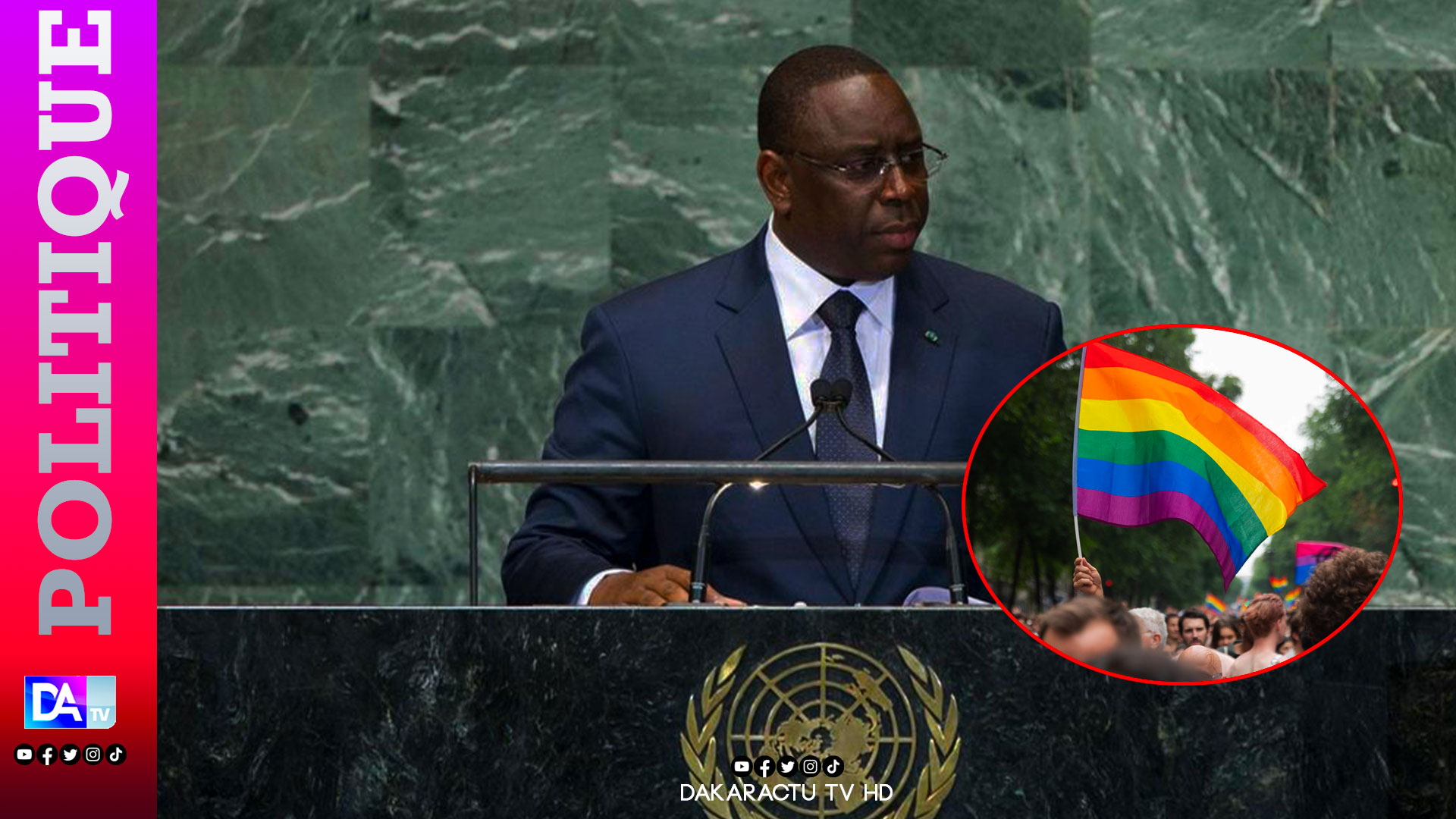 Devant l’ONU, Macky Sall se prononce sur l’homosexualité: « Je n’ai jamais accepté qu’on me l’impose »