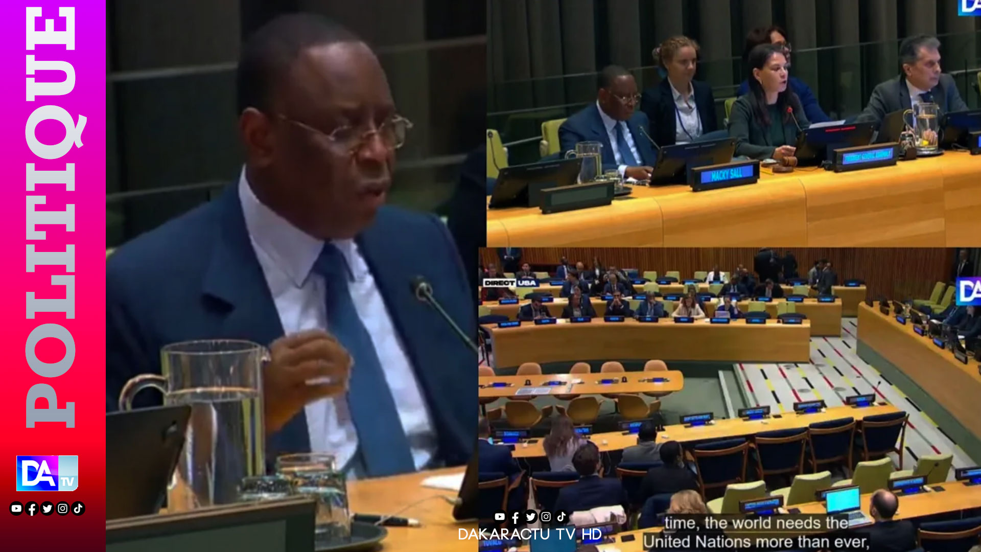 Macky Sall face à l’ONU : une candidature portée par l’expérience, entre réformes, paix et nouveau multilatéralisme