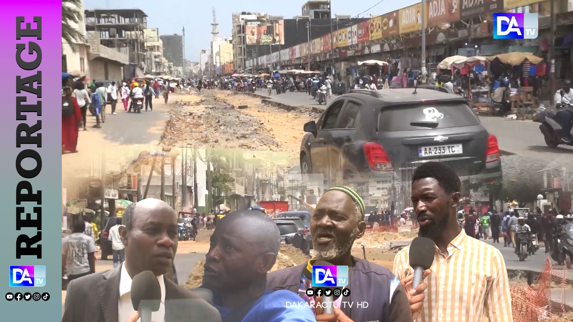 Fermeture de l'Avenue Blaise Diagne:  un calvaire pour les riverains et commerçants