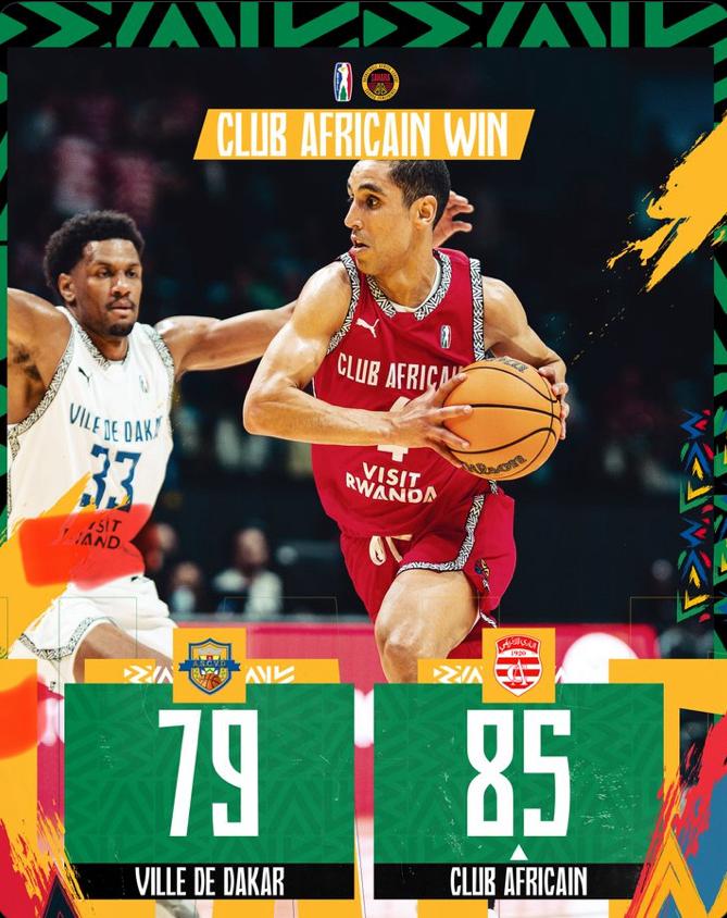 BAL 2026 / CONFÉRENCE SAHARA :  Entrée en matière manquée pour l’ASCVD devant le Club Africain qui s’impose 85-79