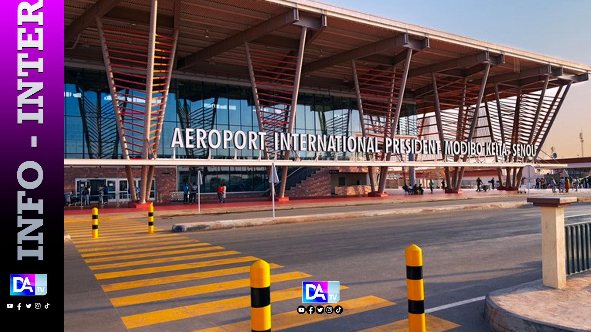Mali : L'aéroport de Bamako fermé après des attaques  coordonnées