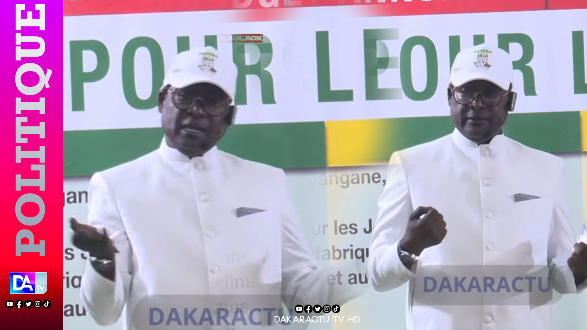 Présentation du plan de redressement et de développement de la commune de Kaolack : 