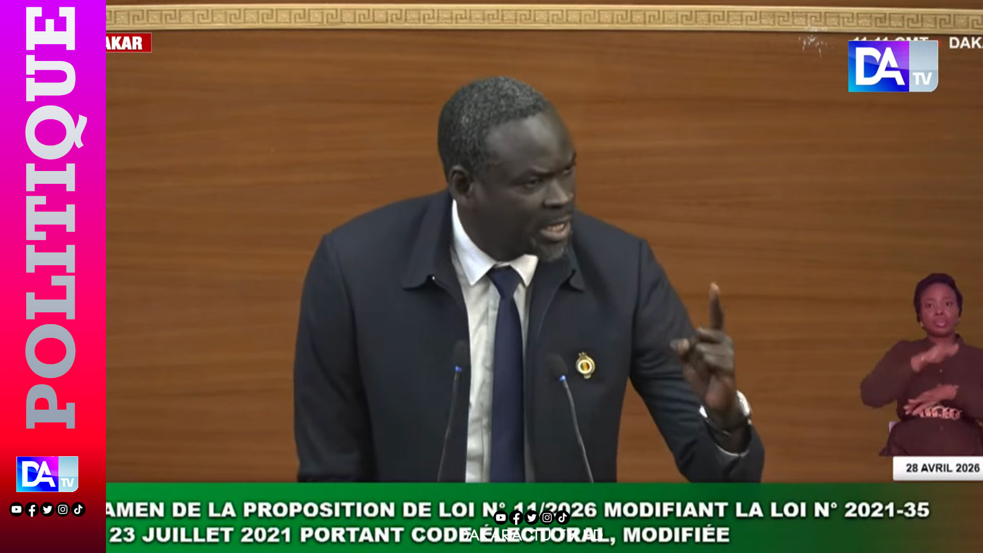 Code électoral : Me Abdoulaye Tall défend la régularité de la procédure et appelle à poursuivre les travaux