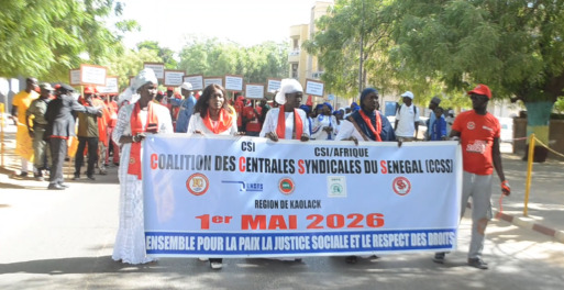 Kaolack- Fête du travail : « Beaucoup de travailleurs vivent dans la précarité » (Gagne Siry Lo, coordinatrice de la CCSS).