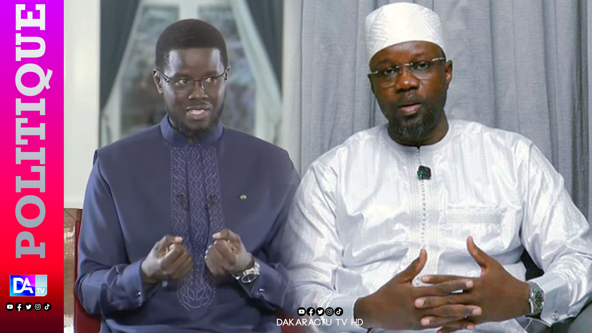 Diomaye sur sa relation avec Sonko: « Il est toujours Premier Ministre parce qu'il bénéficie encore de ma confiance »