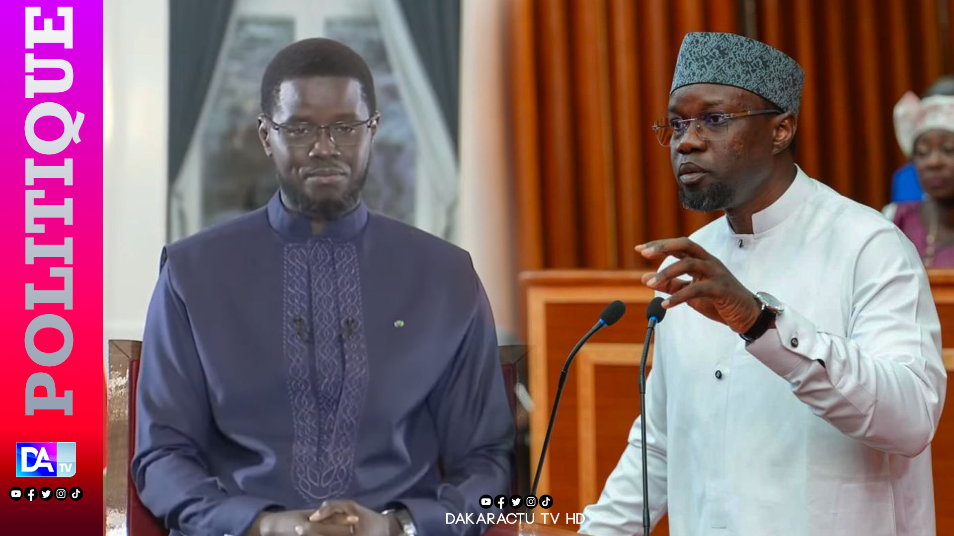 Face-à-face avec la presse- Le président Diomaye sur sa relation avec Sonko: 