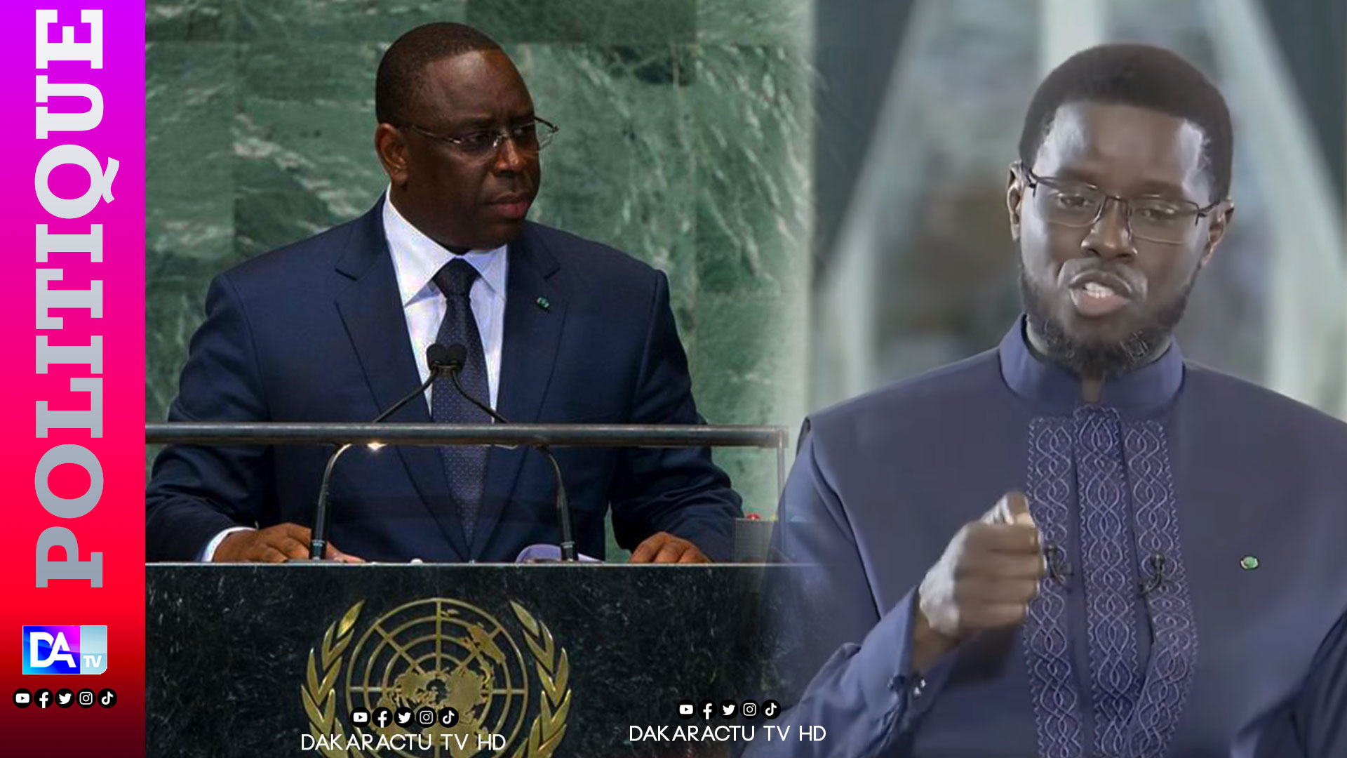 ONU: Diomaye explique pourquoi le Sénégal a choisi la neutralité sur la candidature de Macky Sall