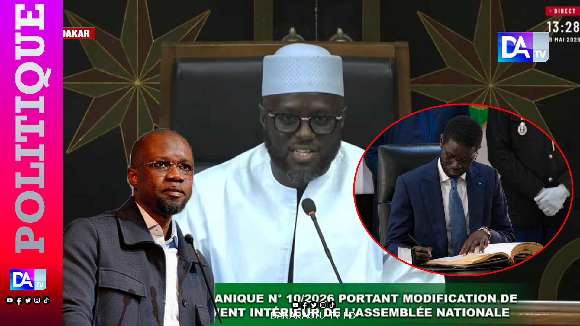 Polémique autour du Code électoral articles 29 et 30 / Deux versions d'une même loi : le président Bassirou Diomaye bloque la promulgation...l'Assemblée sommée de revoir sa copie
