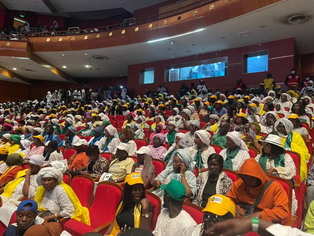 [ Images] Congrès Constitutif:  Mobilisation des militants de "Taxawu Senegaal" au Grand Théâtre autour de Khalifa Ababacar Sall