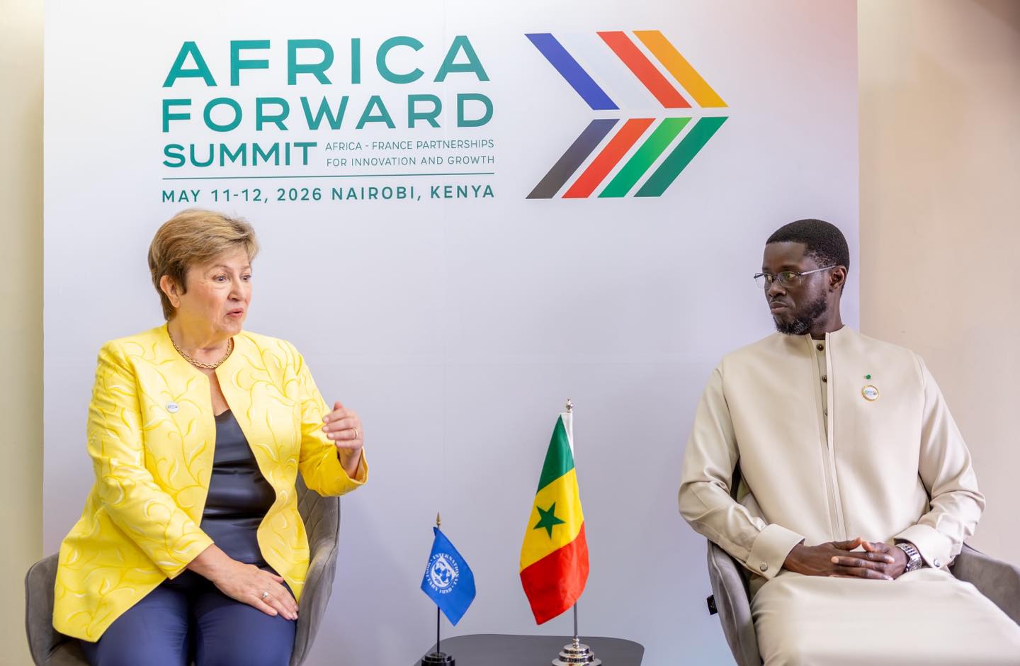 Dette et les chocs économiques: Le Président Bassirou Diomaye a échangé avec Christalina Georgieva
