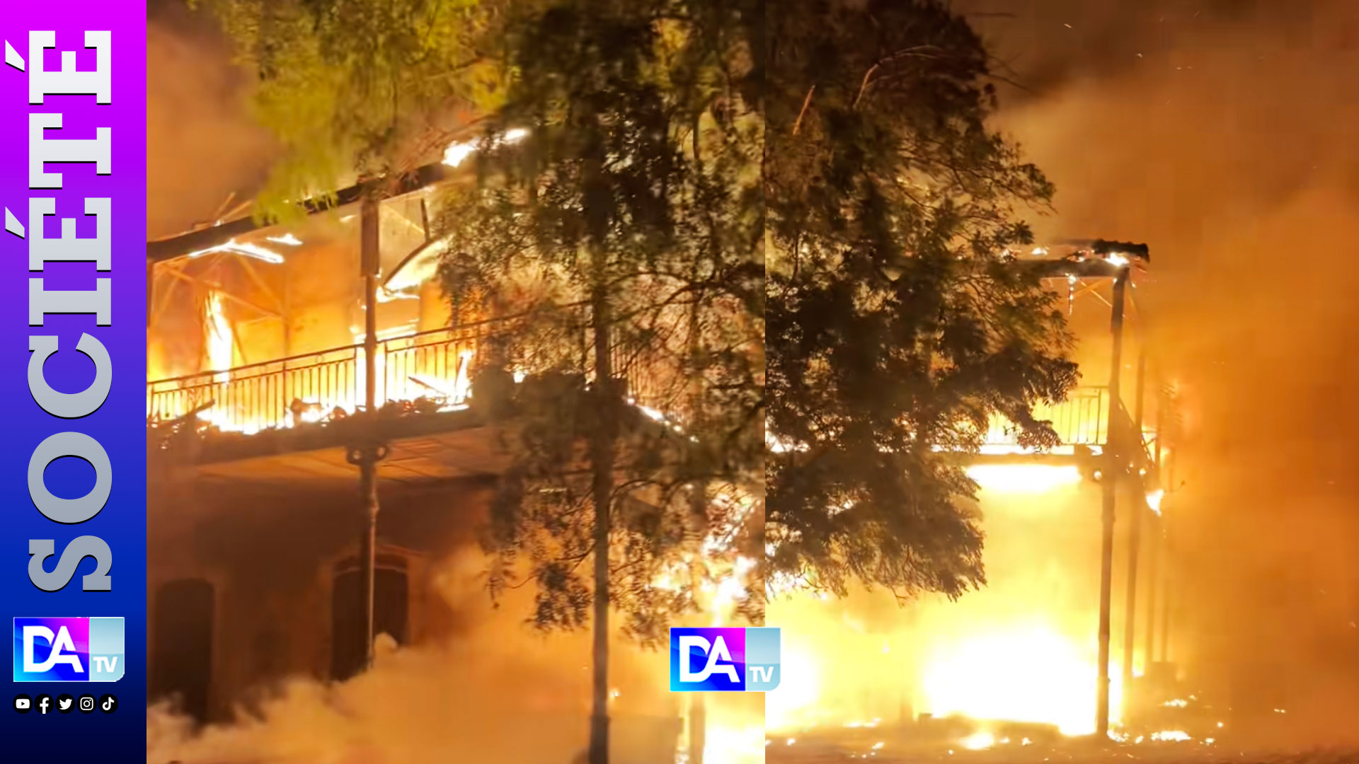 Un symbole du Cayor disparaît : l’ancienne gare historique  de Ndande ravagée par un incendie