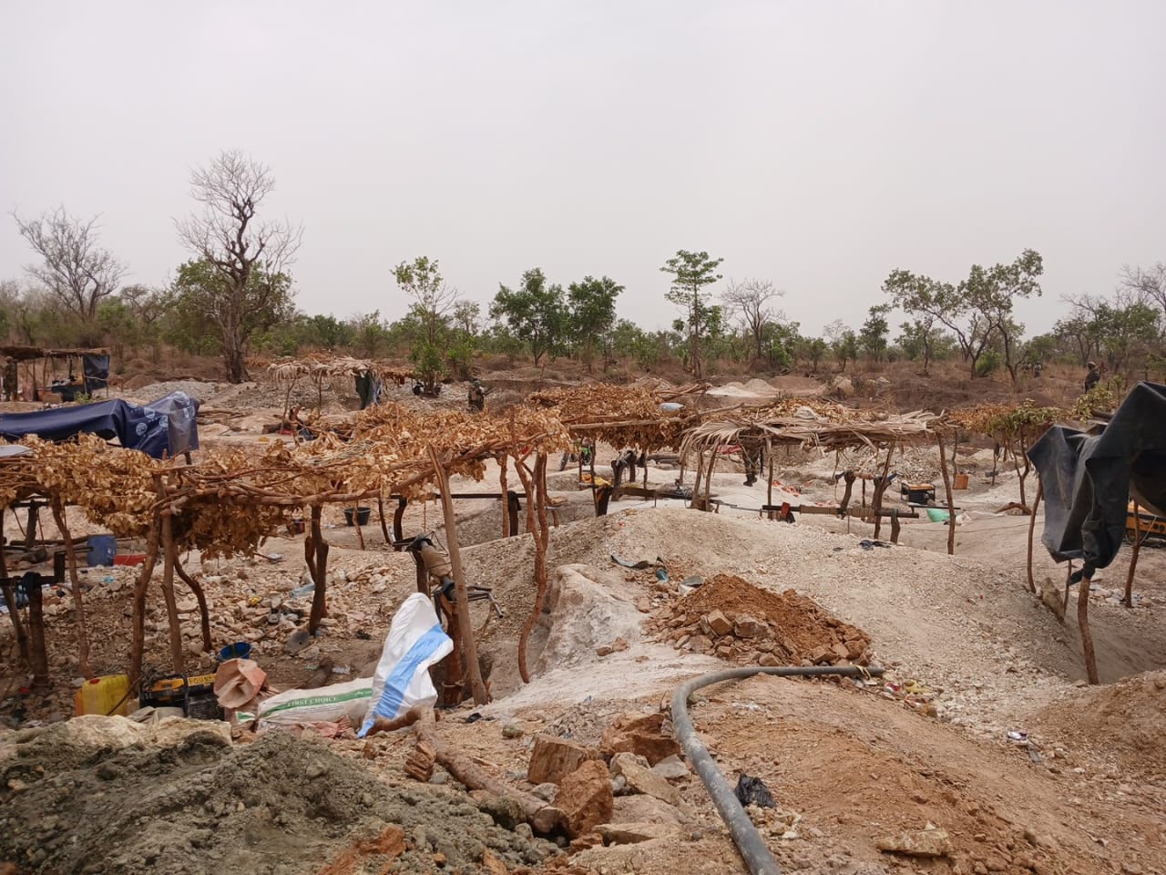 Démantèlement d’un site d’orpaillage clandestin dans le secteur de la Falémé