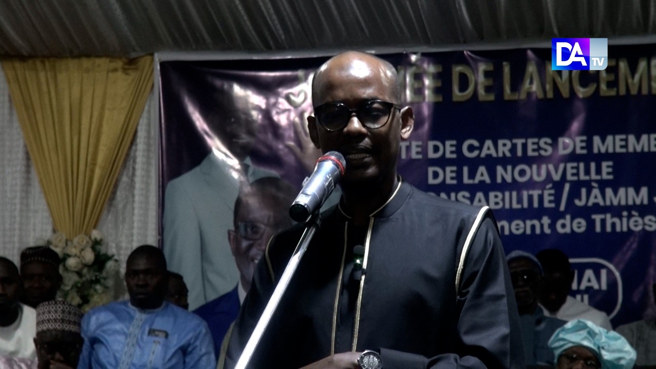Vente des cartes de la NR / Assane Sow sur les prochaines élections locales à Thiès : "Nous devons en faire un référendum pour préparer les élections de 2029"(Assane Sow)