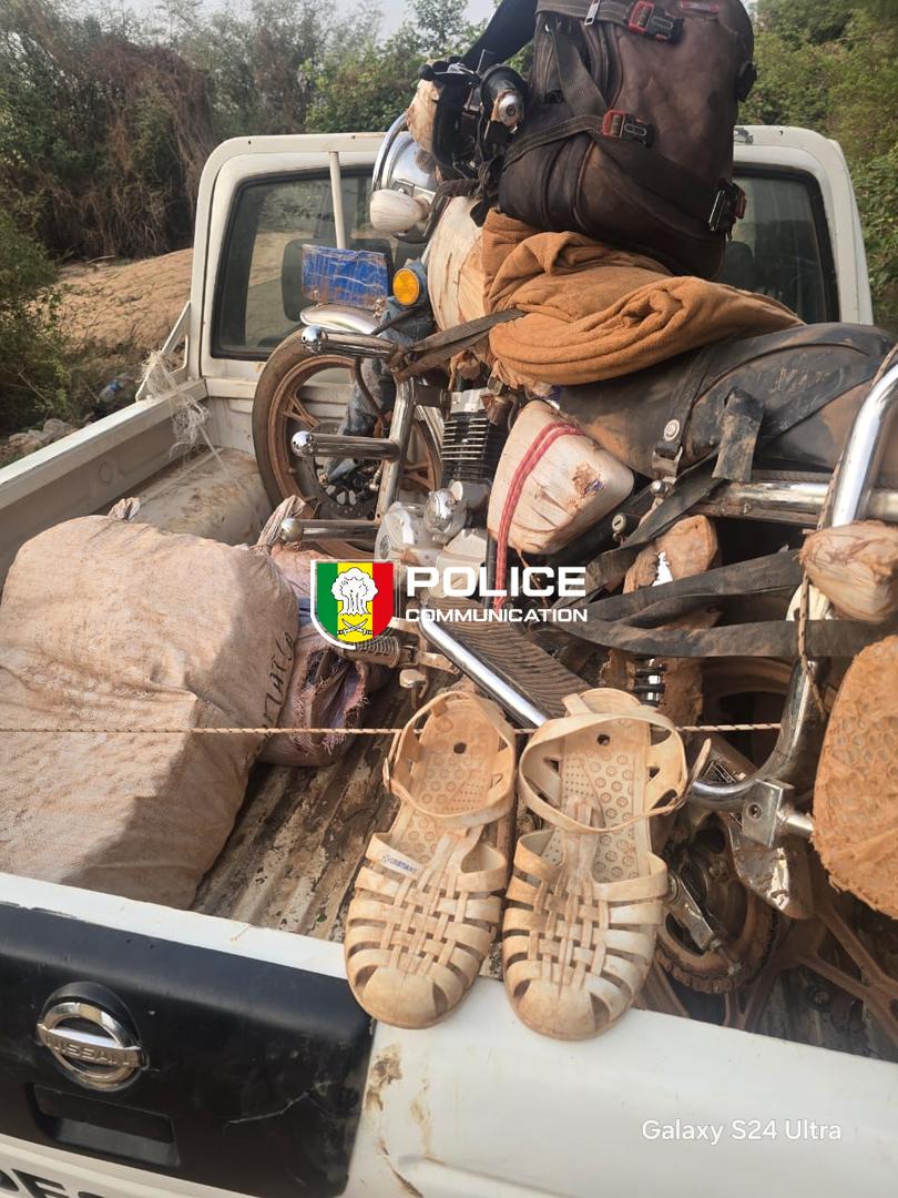Poste de surveillance de Diyabougou : la Police des frontières saisit un important lot de matériel explosif