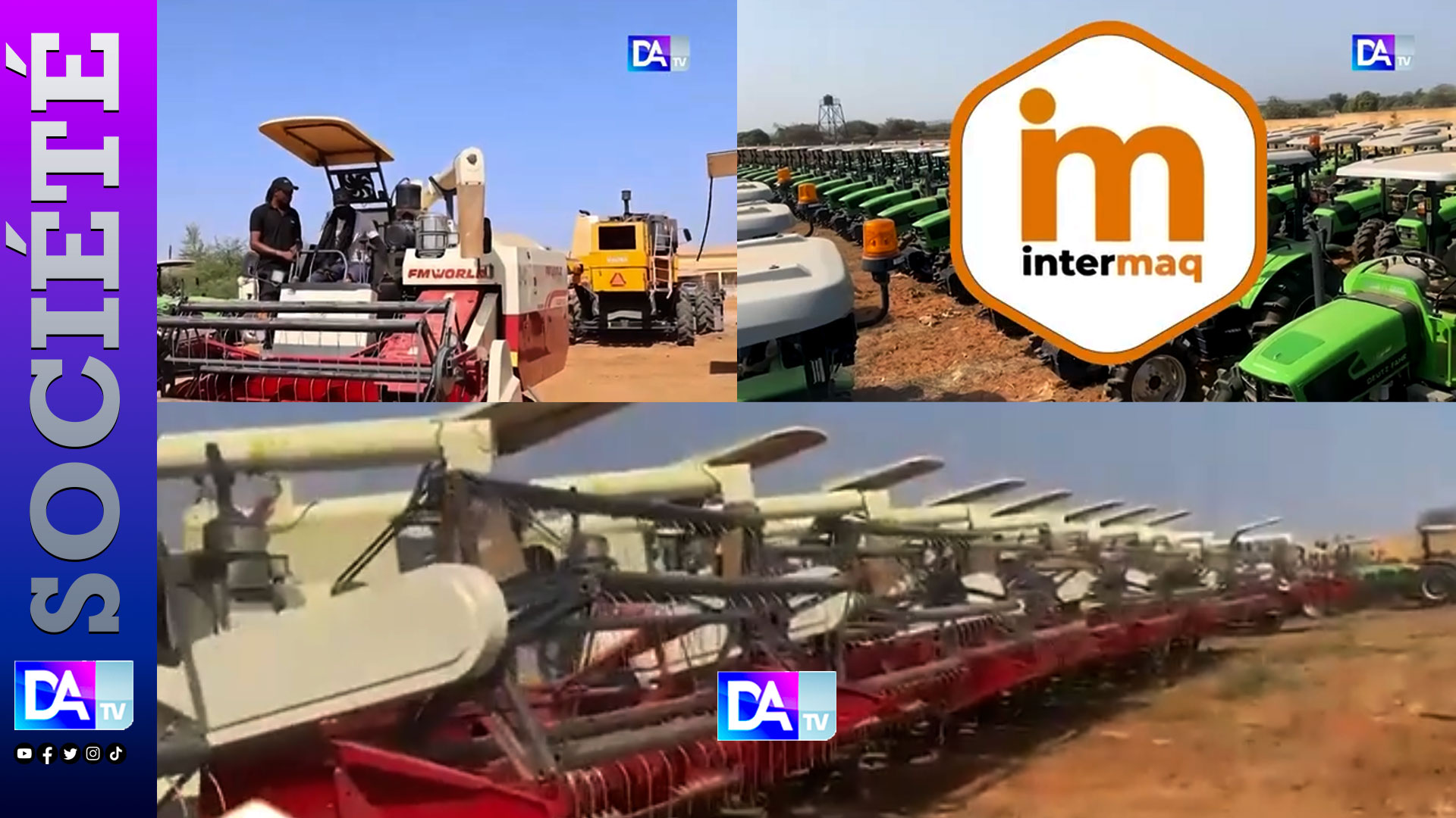 Mécanisation agricole : Intermaq Sénégal s’engage pour la souveraineté alimentaire à l’horizon 2050