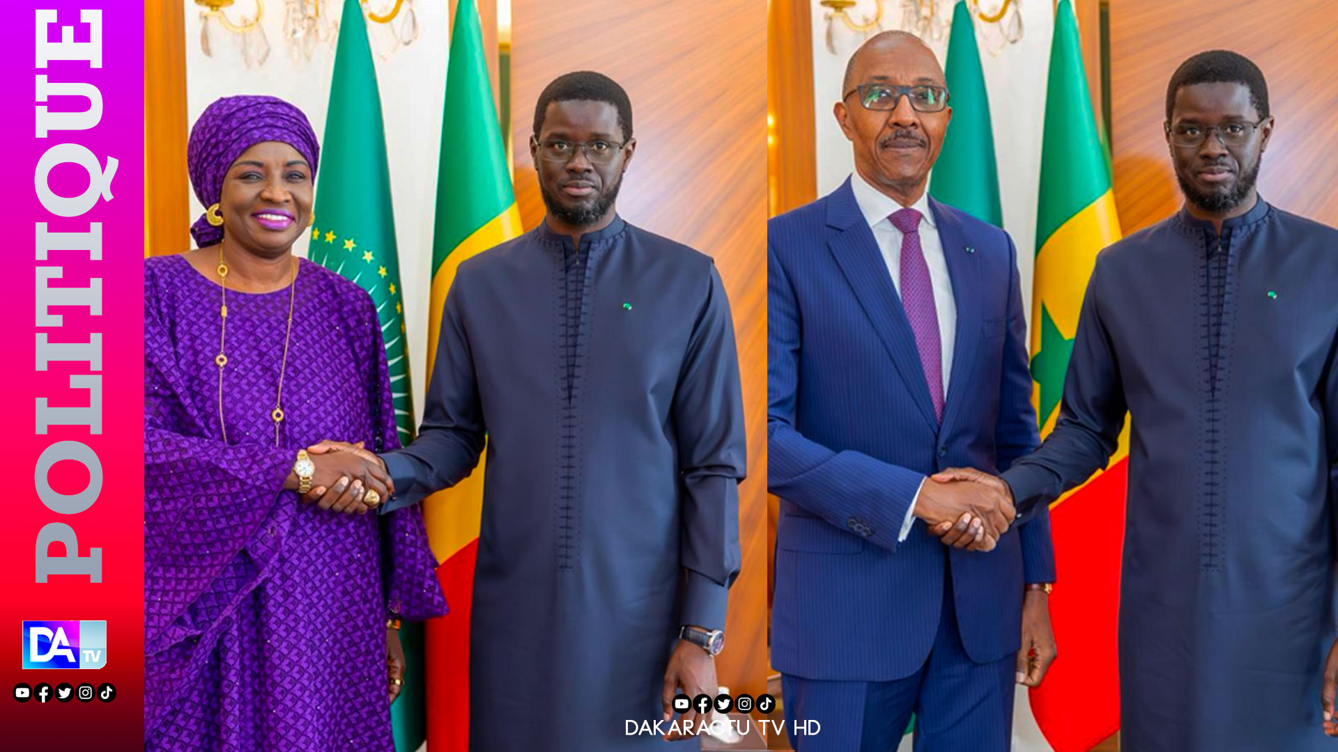 Consultations nationales avec les anciens PM : Aminata Touré et Abdoul Mbaye, les premier reçus par le chef de l’Etat