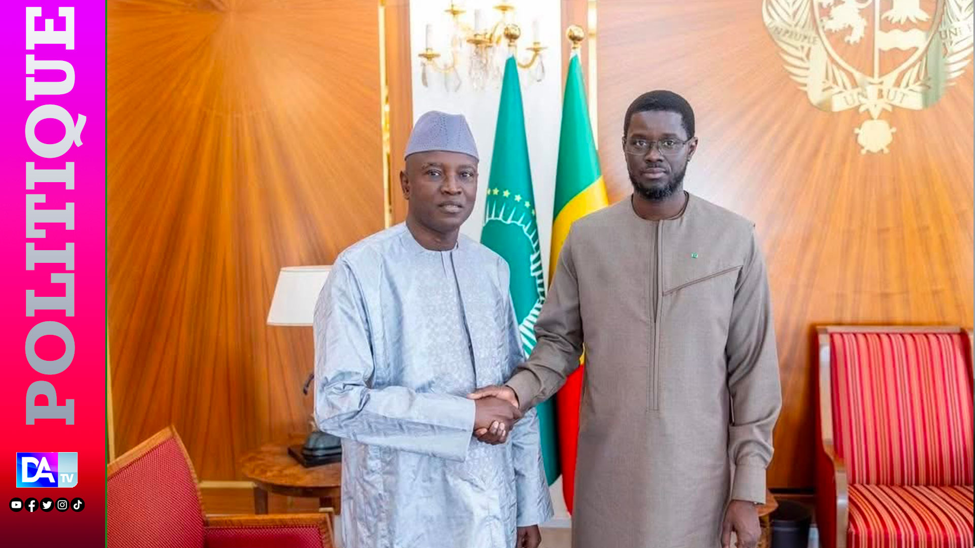 Aly Ngouille Ndiaye après son entretien avec Diomaye : « Nous avons discuté des questions économiques, politiques et sécuritaires »