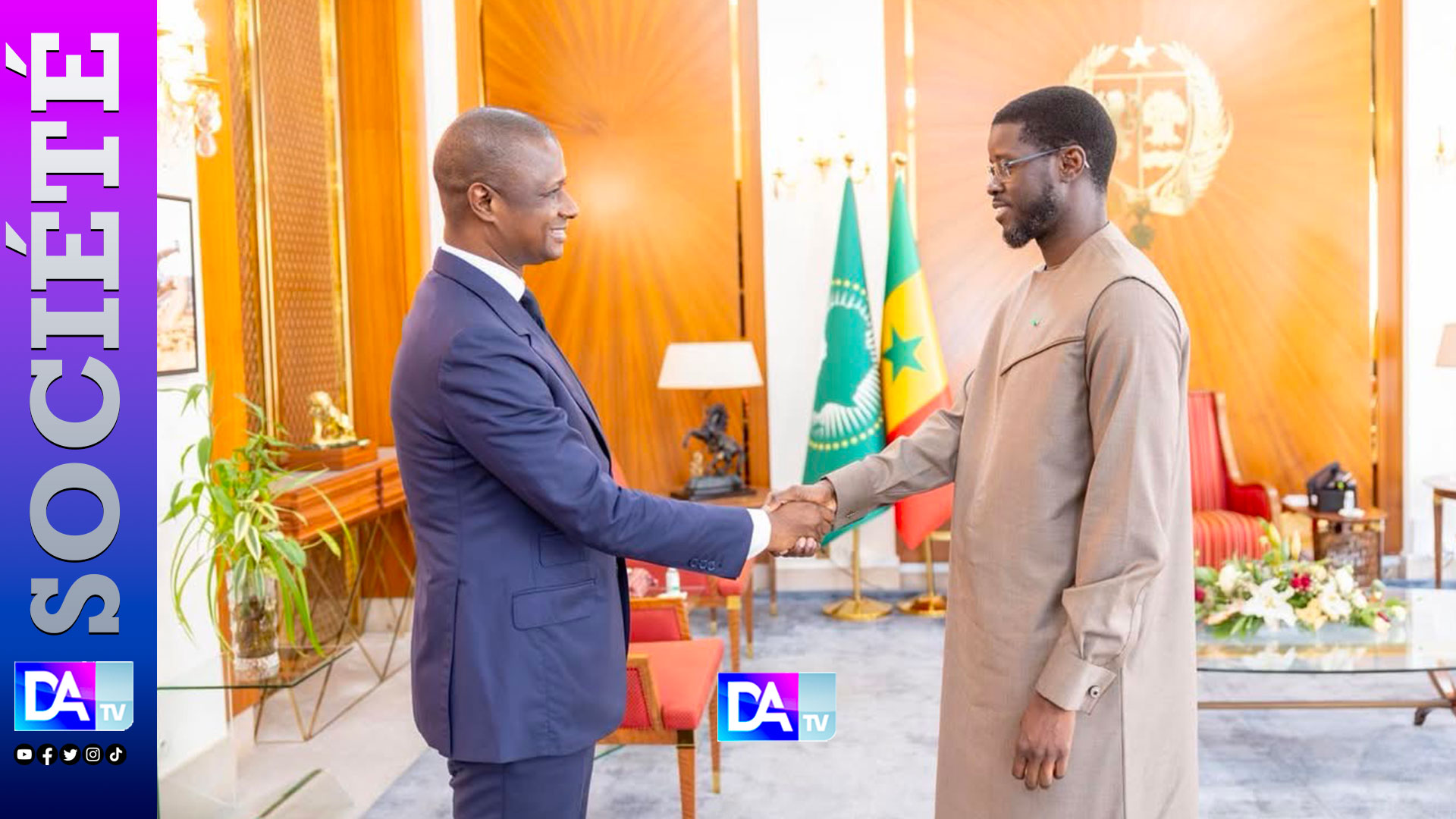 Concertations nationales : Antoine Félix Abdoulaye Diome évoque des « échanges approfondis » avec Diomaye sur les questions sécuritaires