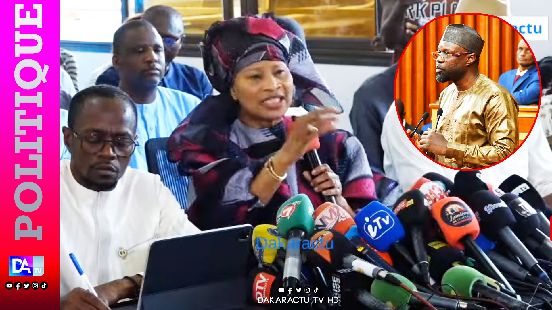 Me Aïssata Tall Sall « exclut » Sonko de l’assemblée : « Son retour est impossible! Il s’agit d’une tentative de coup d’Etat institutionnel »