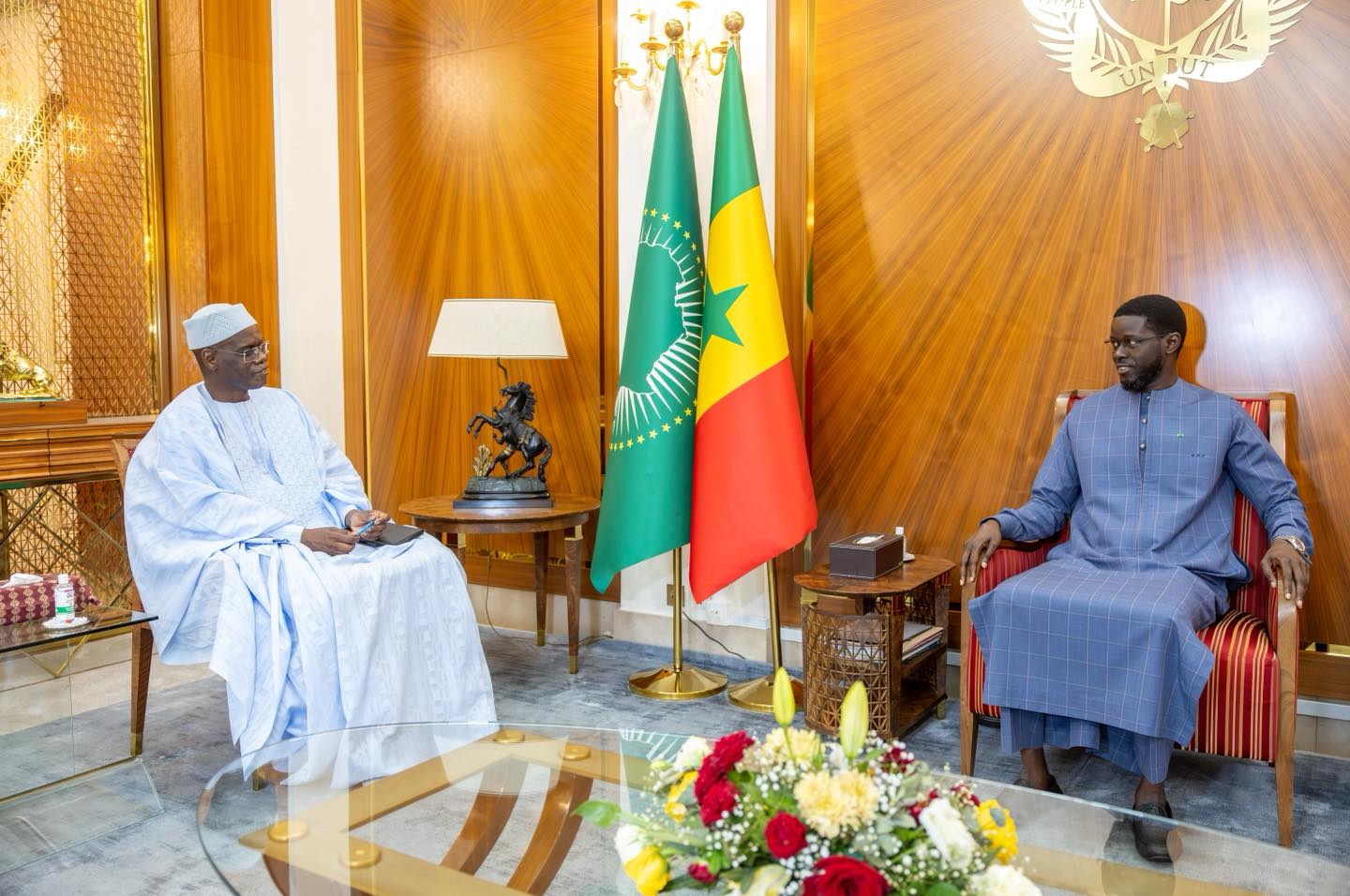 Le Président de la République Bassirou Diomaye Faye félicite son nouveau PM, Al Amine LO