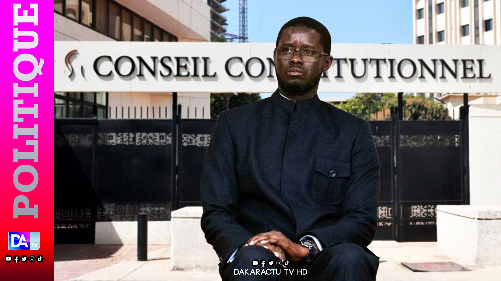 Assemblée nationale : Diomaye saisit le Conseil constitutionnel avant le vote sur Sonko