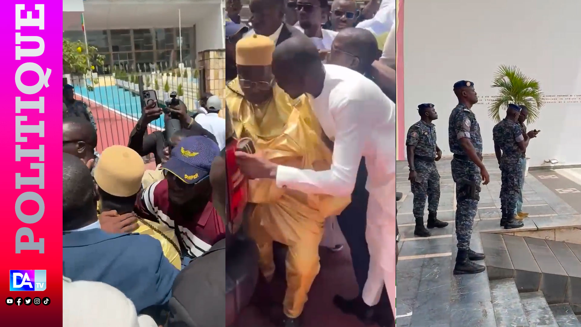 Assemblée nationale : La Section de recherches tente d’arrêter le député Cheikh Bara Ndiaye à l’issue de l’installation de Ousmane Sonko