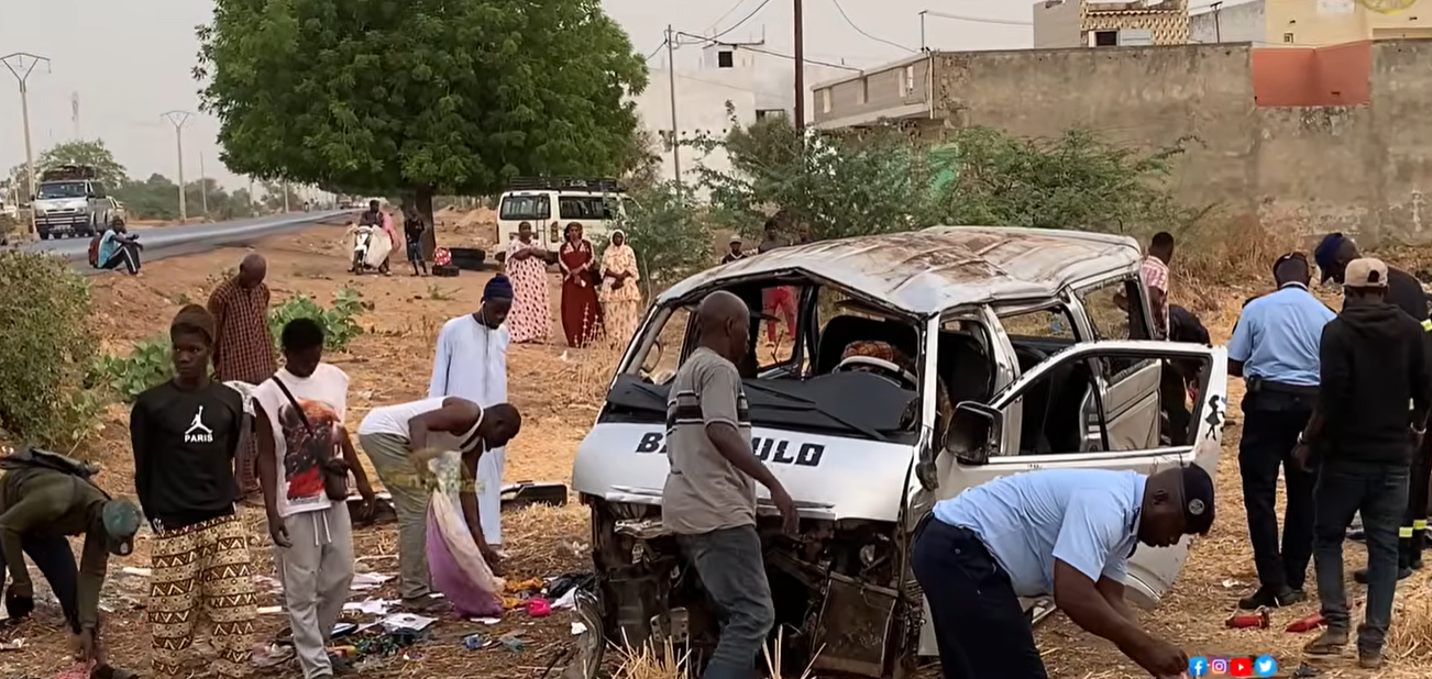 Kaolack: Un accident fait 18 blessés dont 12 dans un état grave 