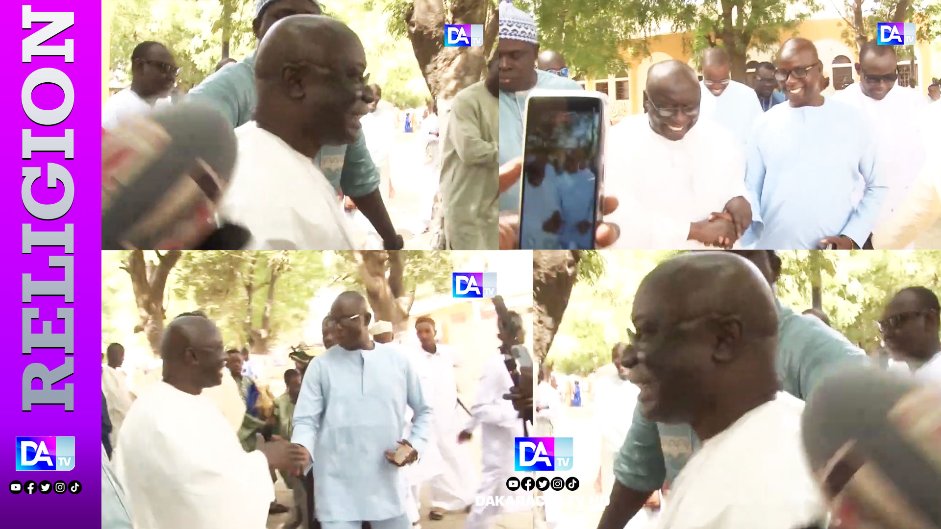 Prière de l'Aïd à la grande mosquée Moussanté de Thiès: Idrissa Seck opte toujours pour le silence et refuse de répondre aux questions des journalistes