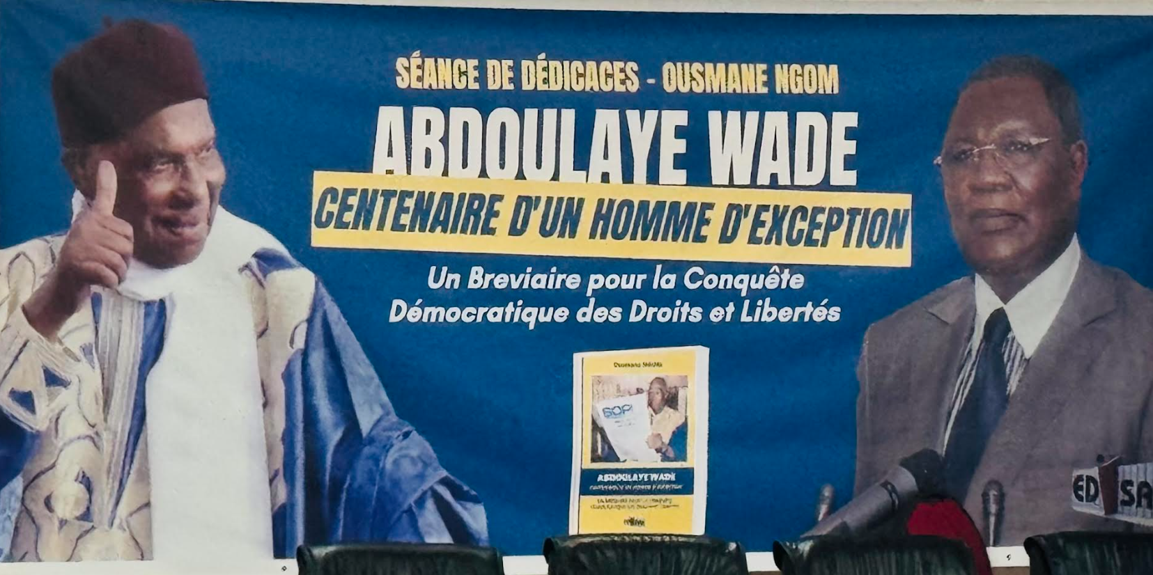 Ouvrage dédié à Abdoulaye Wade: Me Ousmane Ngom dédicace son livre ce dimanche en présence de hautes personnalités…