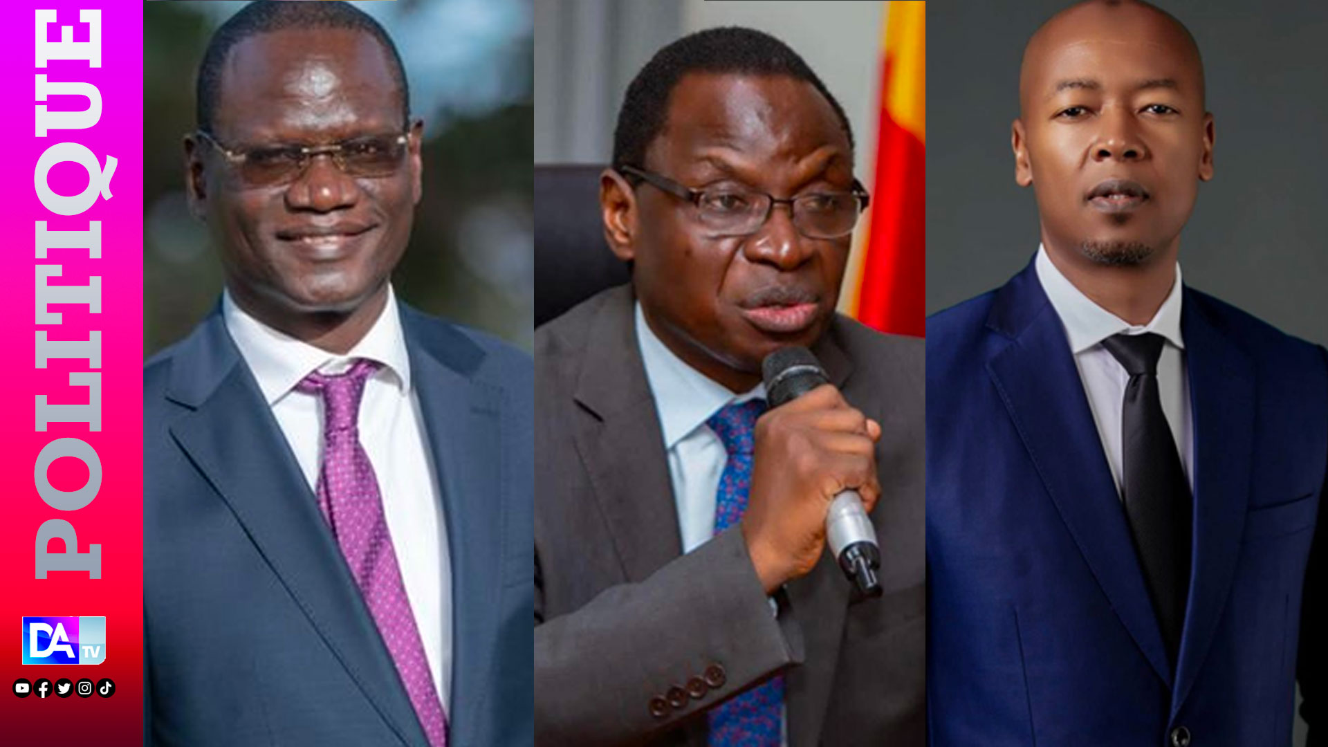 Les ministres issus de la coalition Diomaye-Président 