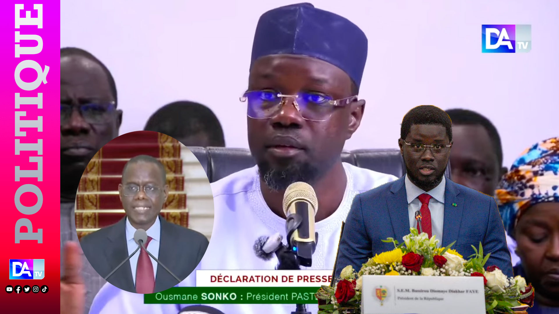 Sonko s’en prend à Al Amine Lô : « Nous savons bien le rôle qu’il a joué dans cette situation politique…Qu’il se limite aux chiffres »