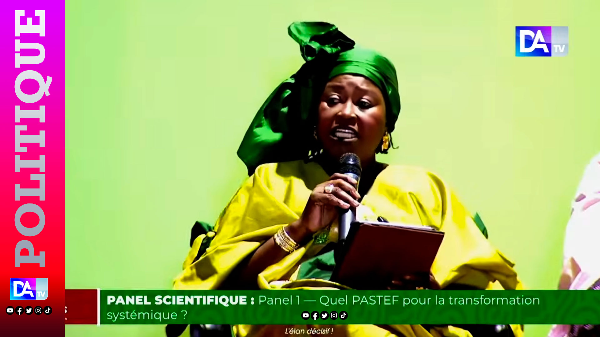 Transformation systémique : «Elle ne peut se faire sans l’implication du leadership des femmes» ( Maïmouna Dieye, Pastef)