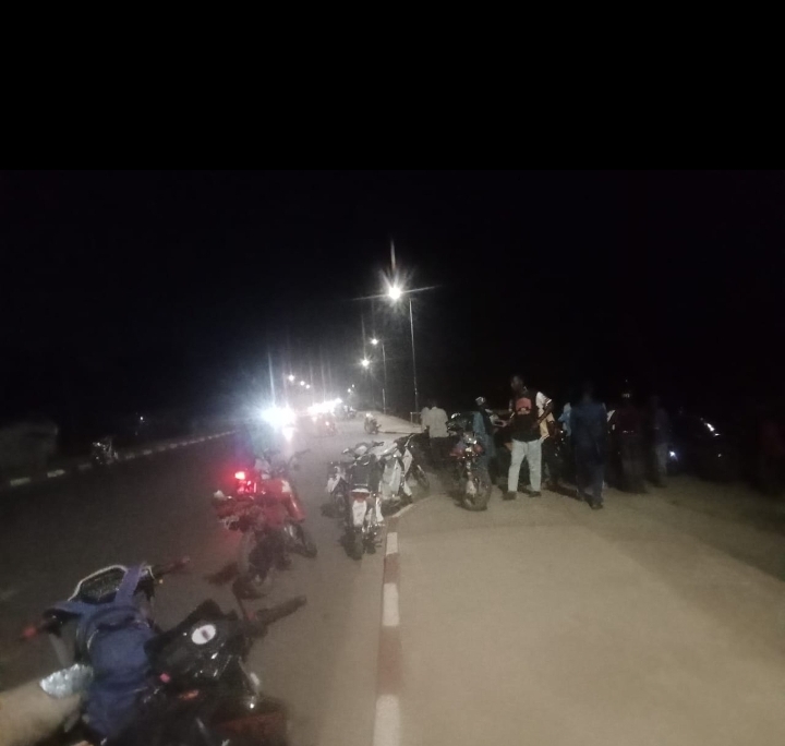 ‎Accident à Kolda : Un véhicule achève sa trajectoire dans un caniveau...