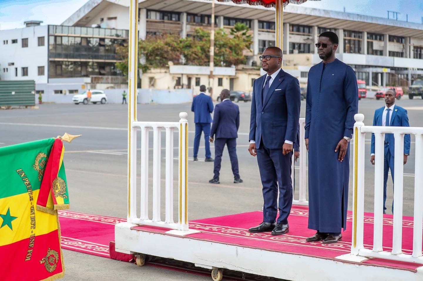 Diplomatie : le nouveau président du Bénin,  Romuald Wadagni en visite d'amitié et de travail au Sénégal