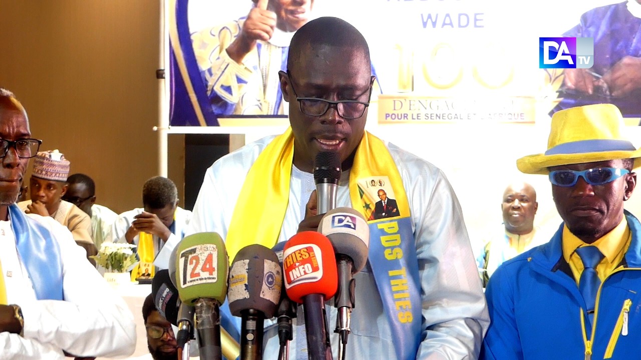 Thiès- célébration du centenaire de Me Abdoulaye Wade: " Le président Wade a profondément transformé la région de Thiès"( Ndiaga Diaw).