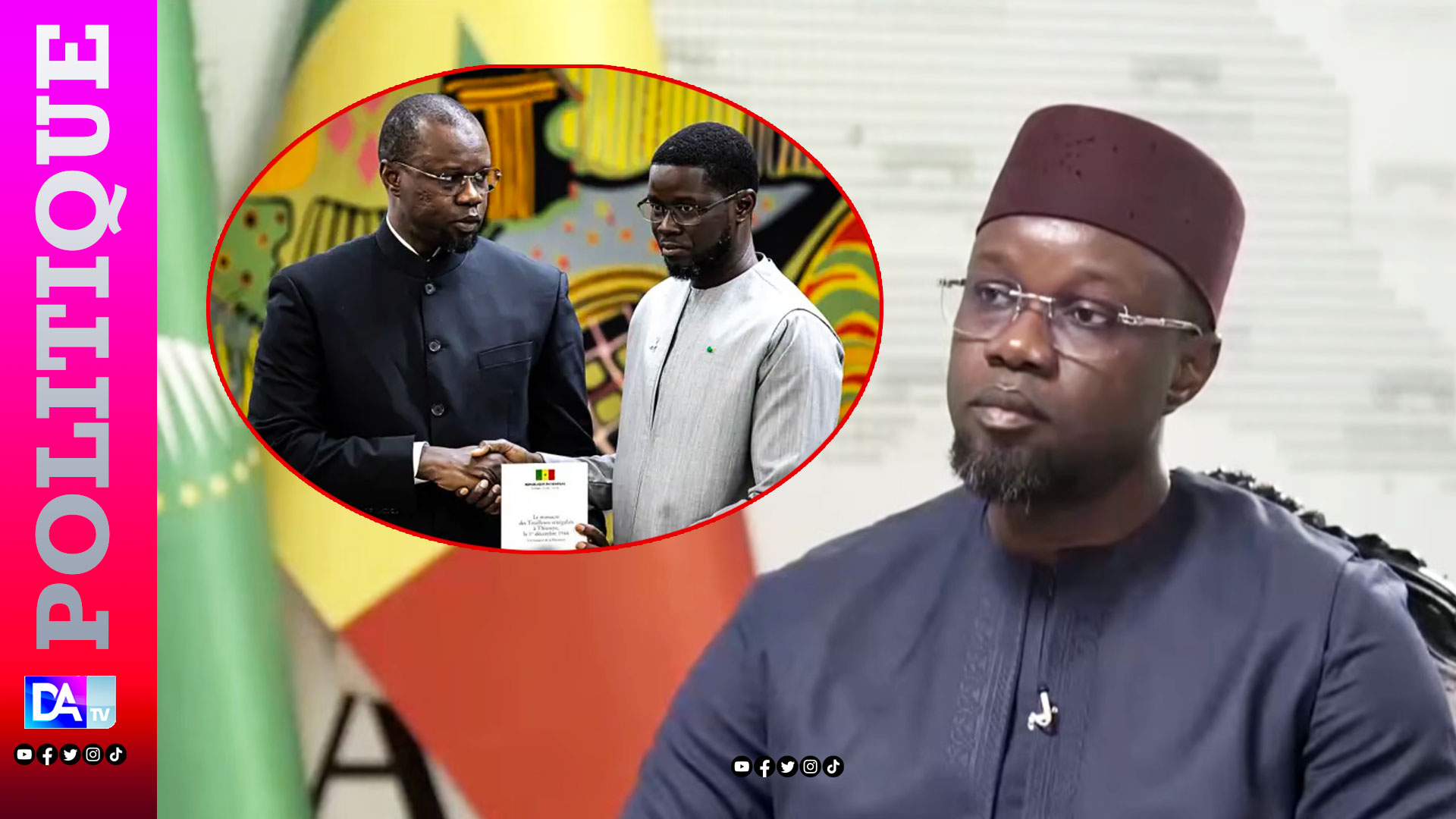 Présidentielle 2029, Diomaye, Pastef…Sonko entretient le flou sur ses ambitions politique : « Il est très prématuré de parler des candidatures , Je ne m’occupe pas de la candidature du président , Il a son chemin à faire, j’ai le mien à faire»