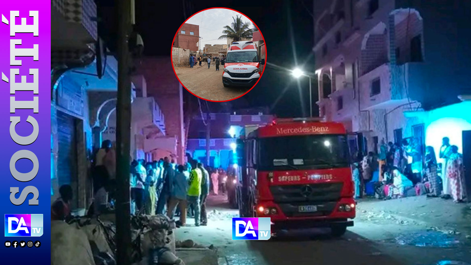 Saint-Louis : un immeuble R+2 s’effondre à Pikine, 4 morts et plusieurs blessés graves.