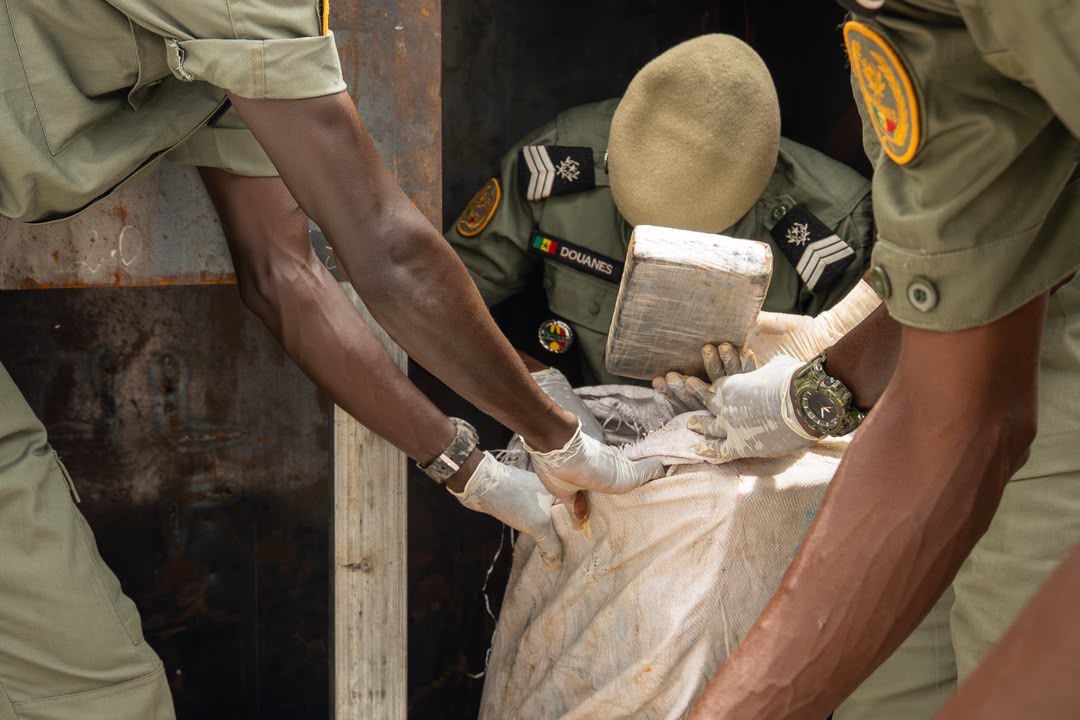 Trafic de drogue : La Brigade des Douanes de Koumpentoum saisit 970,6 kg de cocaïne pure évalués à 58 milliards CFA