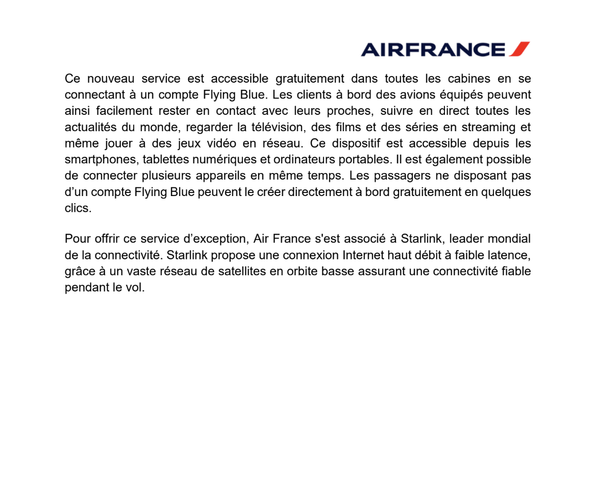 Été 2026 : Air France renforce sa desserte entre Dakar et Paris avec jusqu’à 10 vols par semaine
