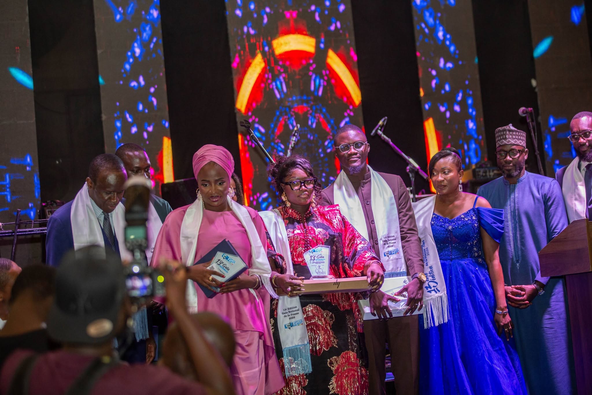 13e édition du Gala de la Convention des Jeunes Reporters du Sénégal : les meilleurs journalistes de l'année récompensés