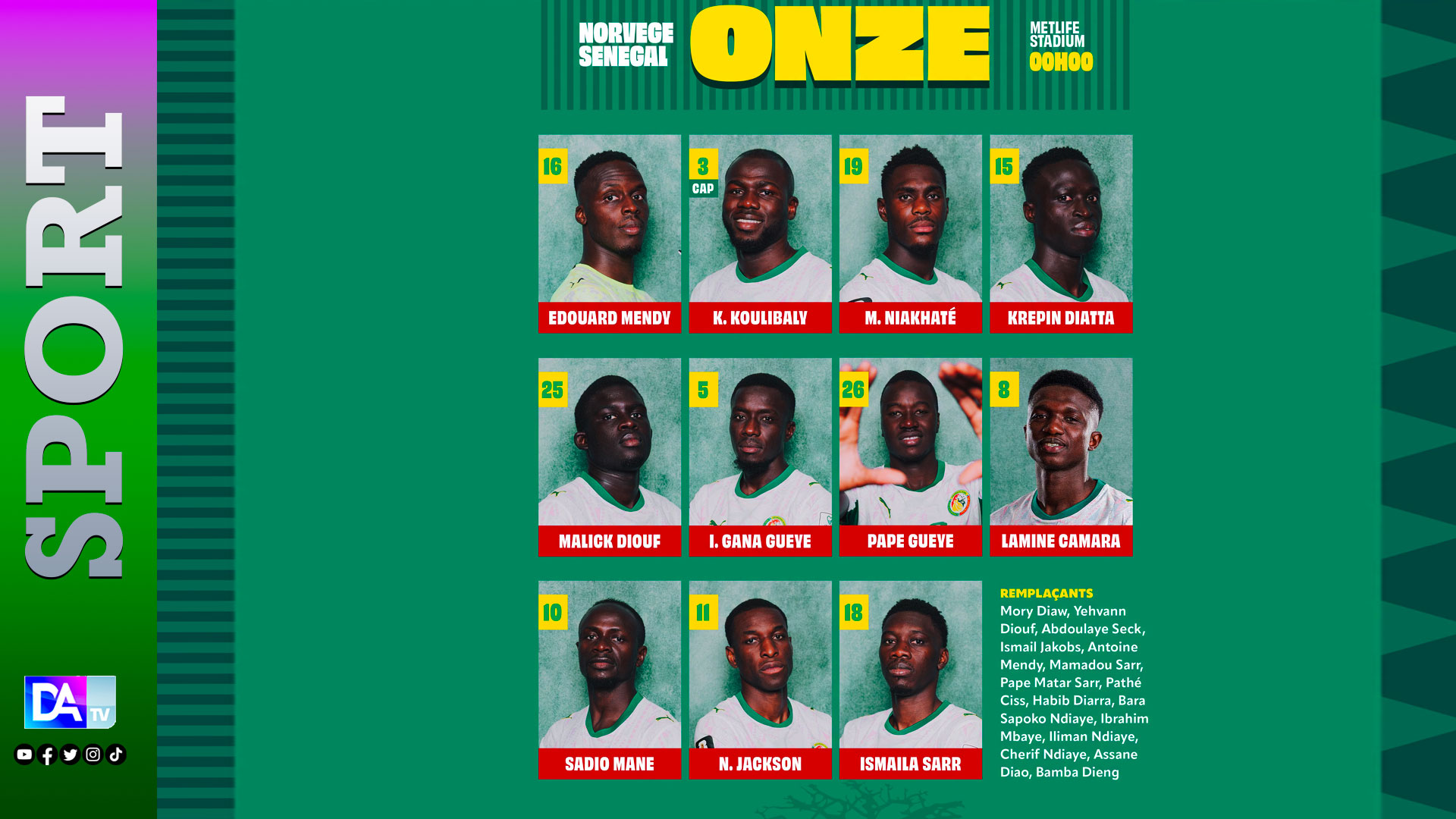 Norvège vs Sénégal : Pape Thiaw mise sur la continuité pour le match de la dernière chance, l'erreur est interdite