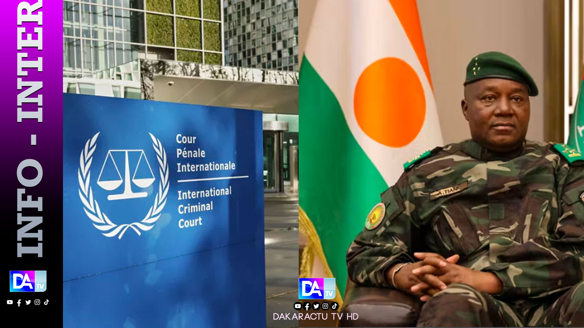 Le Niger a officiellement déposé sa demande de retrait de la Cour pénale internationale