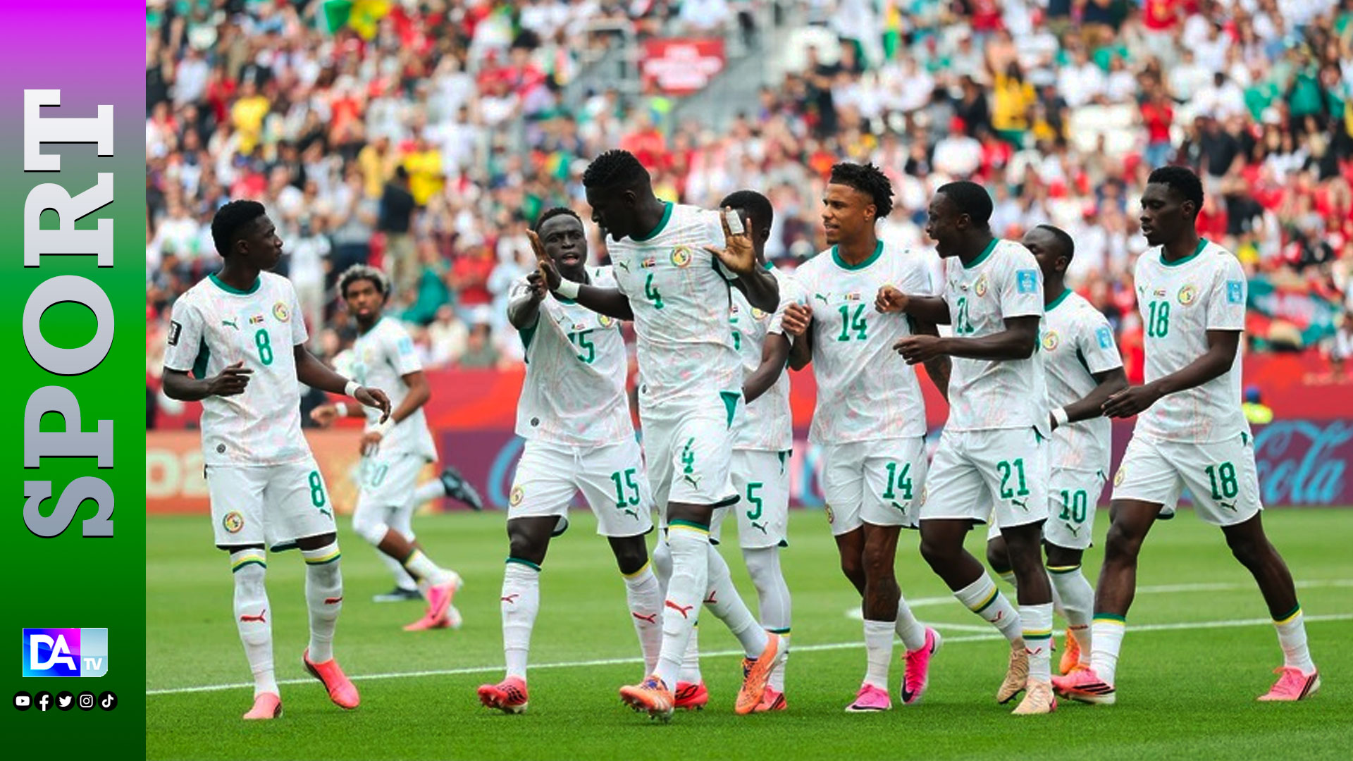 Coupe du monde : le Sénégal écrit l’histoire et devient la première équipe africaine à marquer cinq buts dans un match du Mondial.